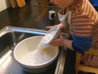 Backe, backe Kuchen Mehl