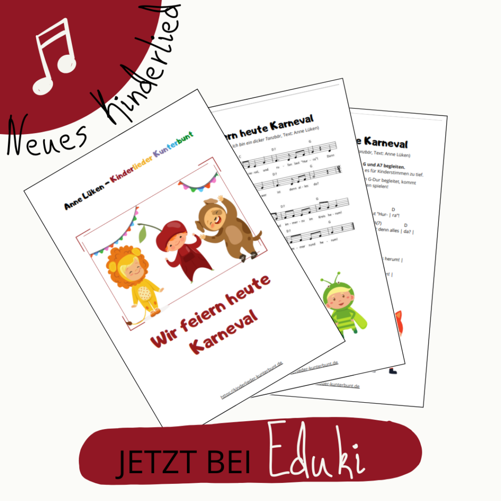 Drei neue Karnevalslieder - kinderlieder-kunterbunt.de