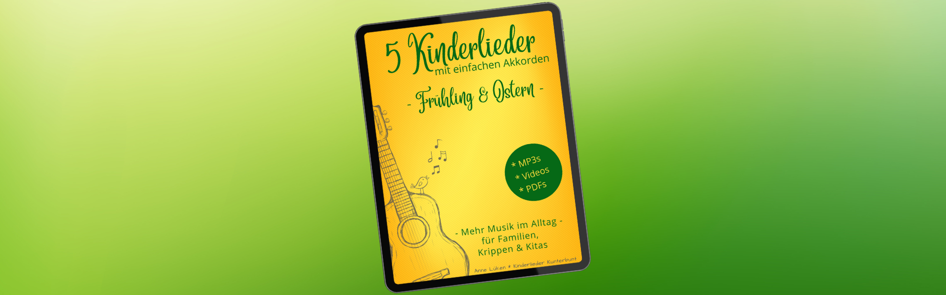 5 Kinderlieder - Frühling - kinderlieder-kunterbunt.de